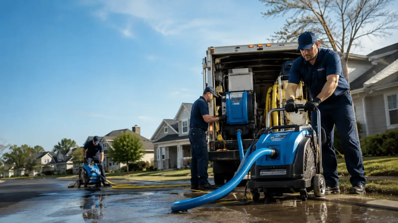 Flood Damage Cleanup in Derma, MS